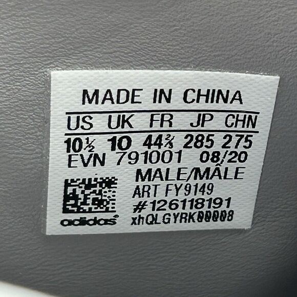 Adidas Mens 10.5 Human Made X Marathon Free Hiker Shoes Clear Onix Burgundy Gray - Picture 16 of 16